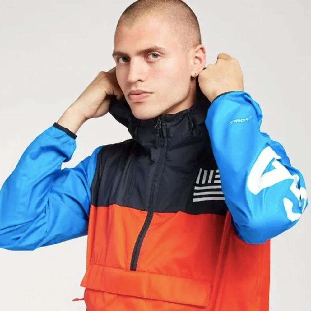The North Face‎ IC Anorak Windbreaker Windwall Packable Jacket Mens $89 Sz S TNF